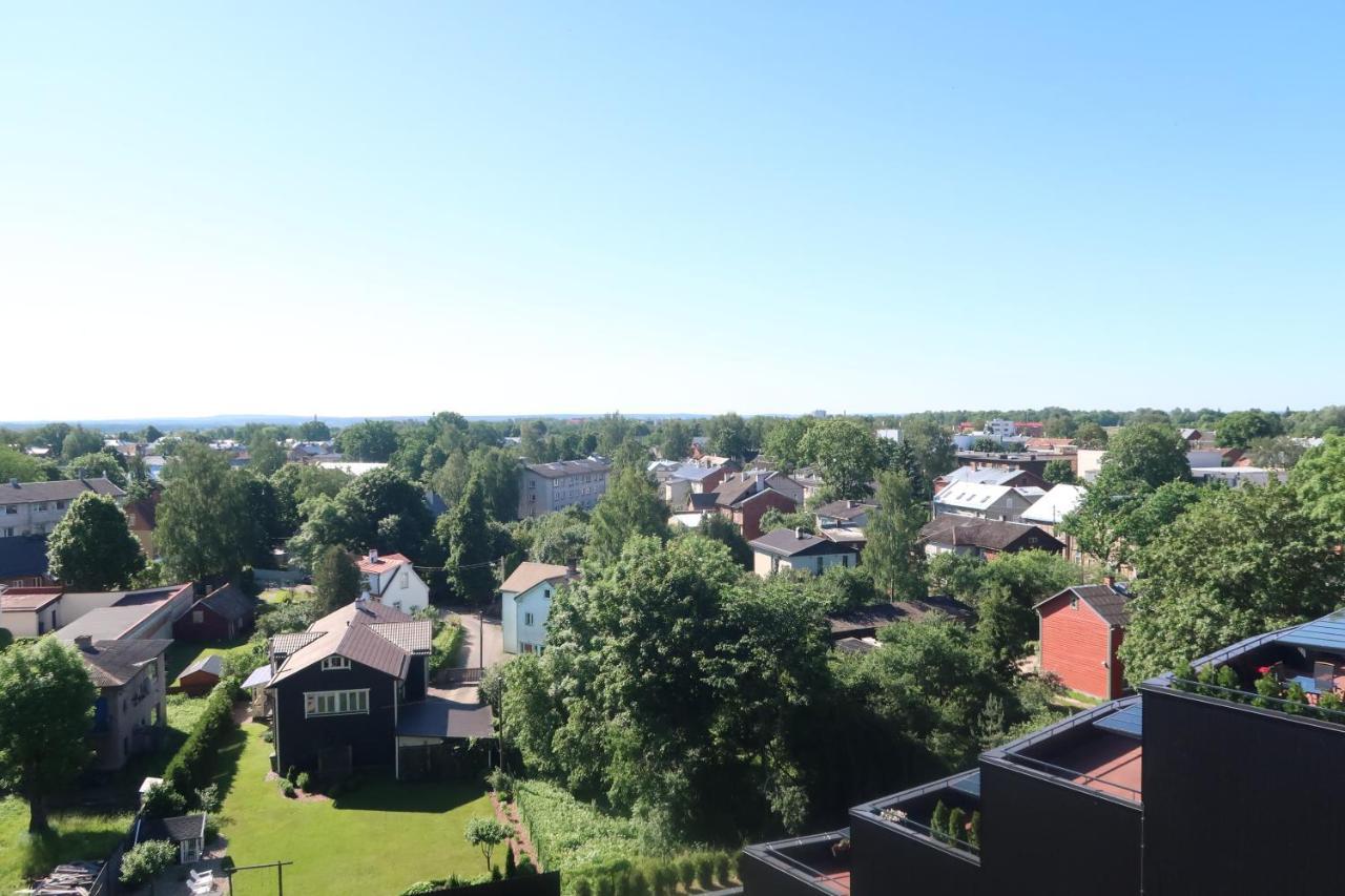 Artisa Riia Str 20B Luxury Penthouse Apartment Tartu Exterior foto